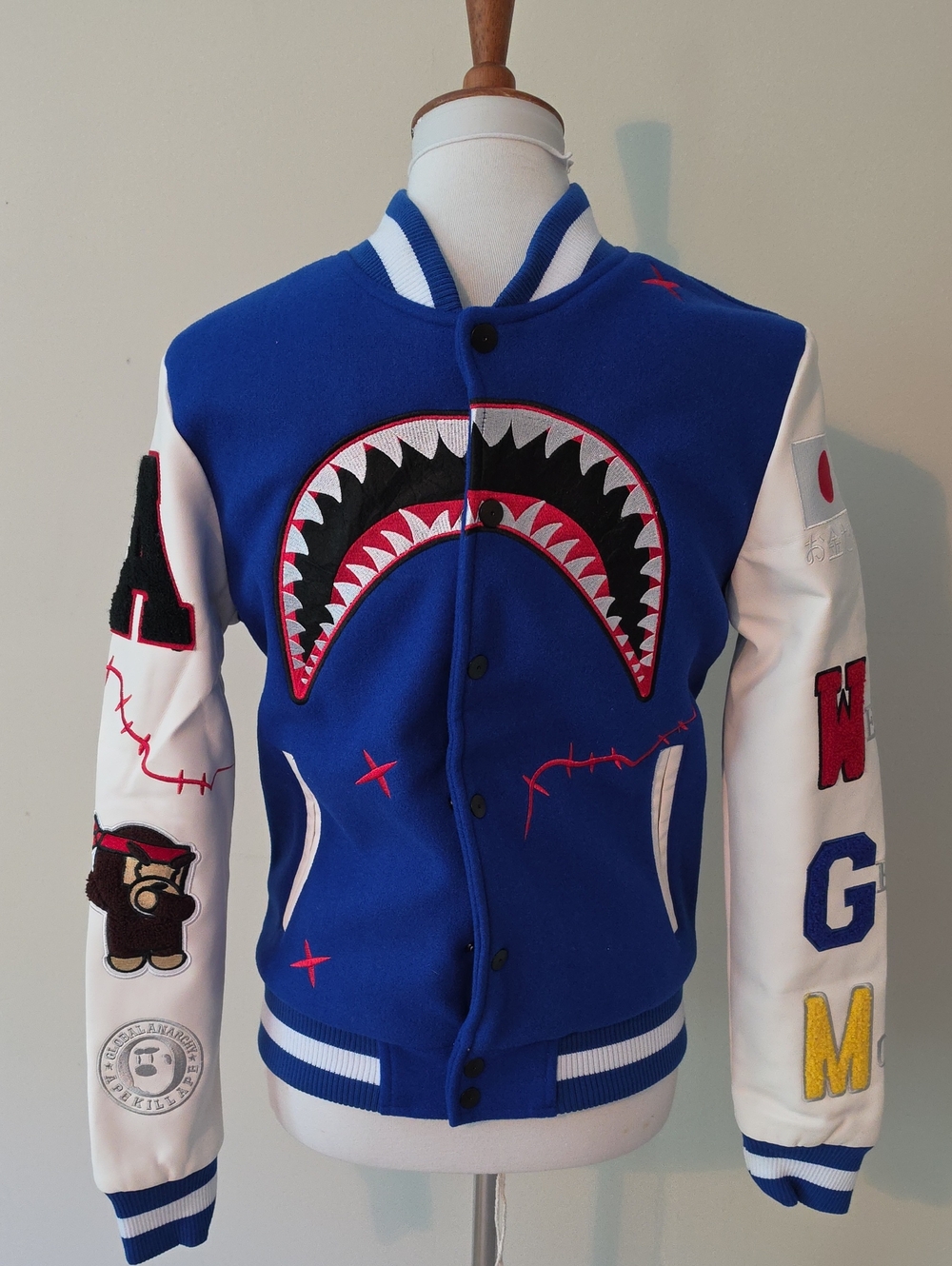 Robert Phillipe We Killed Ape Varsity Jacket Est 1988 International Fashion